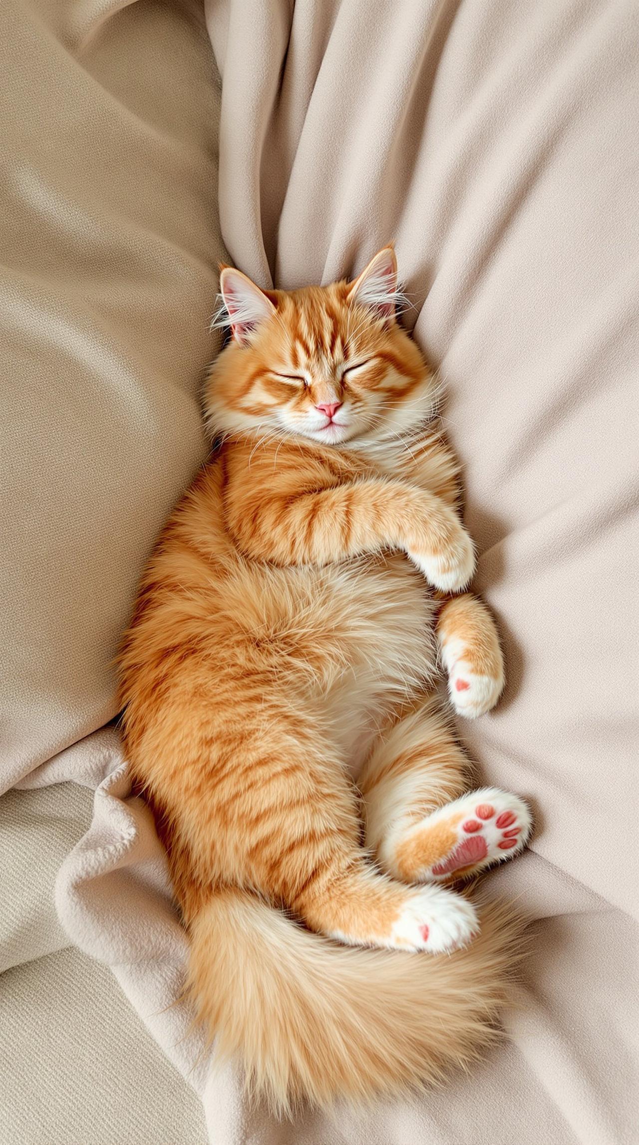 猫咪的100种奇怪睡姿合集 - 酷酷影视热门短视频